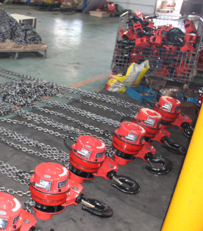 群吊电动葫芦的小问题